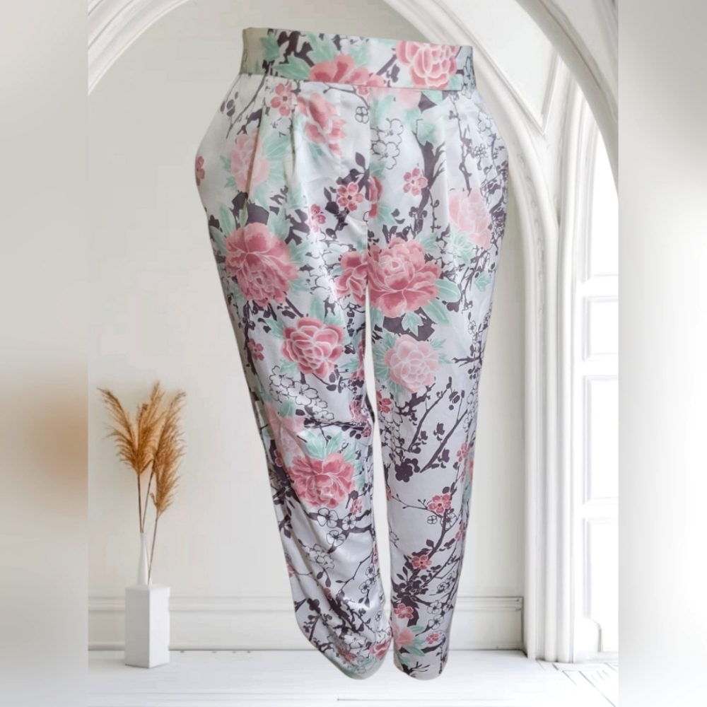*SOLD* Attitude Floral Pants